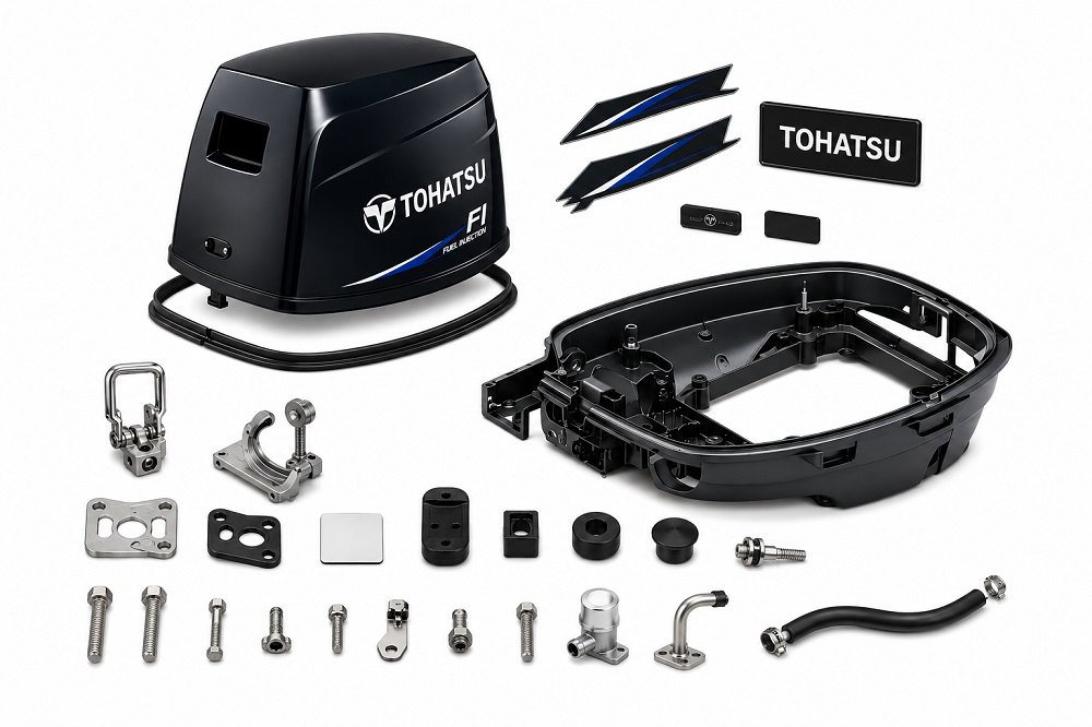 Cowling & External Motor Parts (Tohatsu)