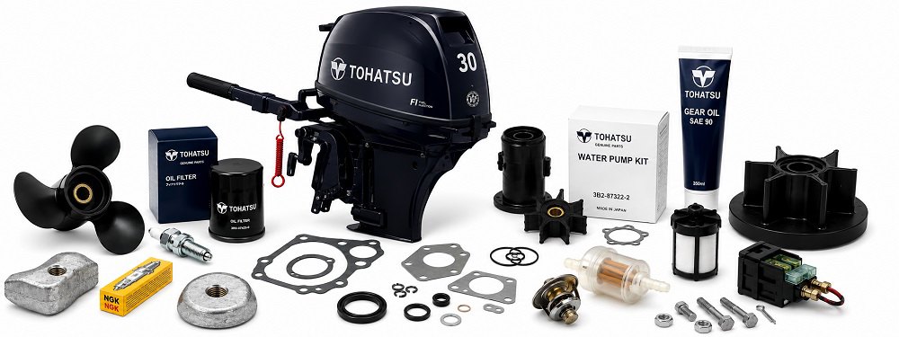 Tohatsu Outboard Parts - Genuine
